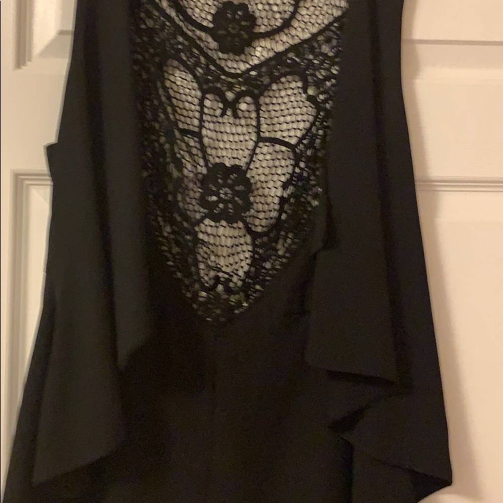 Sleek Black sexy Vest